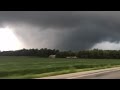 Long Track Indiana Tornado Chase East of Kokomo - August 15th 2016