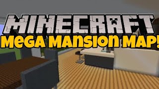 Minecraft: MEGA MANSION MAP! - video Showcase and Tutorial! screenshot 1