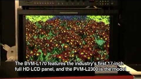 [Inter BEE 2008] SONY / BVM-L170 Master LCD Monitor