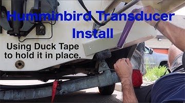 HumminBird Helix 9 G3N & G4N Transducer Install