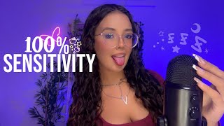 ASMR - SENSIBILIDADE MÁXIMA 🥵| 500x MAIS SENSÍVEL PARA DORMIR AGORA ⚠️