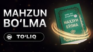 Mahzun Boʻlma Shayx Oiz Al-Qarniy Toliq Audio Kitob