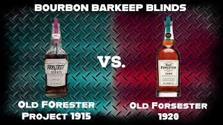 Is the Best Old Forester, a Blend? Old Forester 1920 vs Old Forester 1915