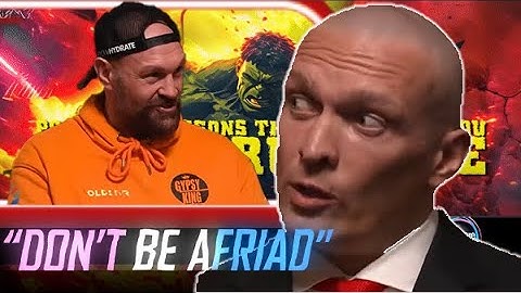 🔥 Face-Off: Oleksandr Usyk vs. Tyson Fury 2 – Riyadh Season Showdown! 🔥