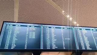 #4667 TRAVEL TIME - Flight Schedule at Istanbul International Airport (Part 2) Turkey, Europe 