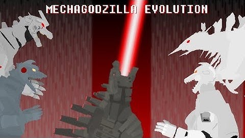 Mechagodzilla evolution | Stick Nodes Godzilla |