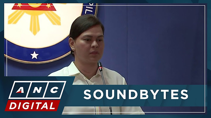 VP Duterte on resignational calls: 'Hindi ako aalis dito, nilagay ako ng mga tao dito' | ANC