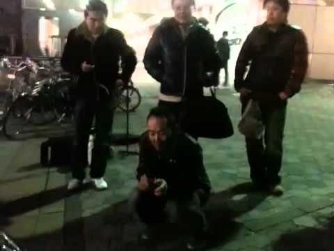 門谷純 1日100枚達成の瞬間 2010/12/23 上野駅