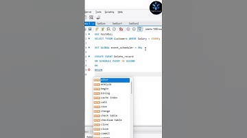 MySQL EVENTS EXAMPLE| MySQL Events #mysql #advance #shorts #event #events #example
