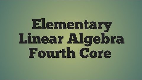 problems of linear independents or  linear dependent /// Fourth semester BSc Core Mathematics