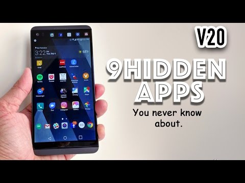 LG V20 tips and trick - 9 hidden applications you never know exist in your V20