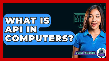 What Is API In Computers? - Next LVL Programming
