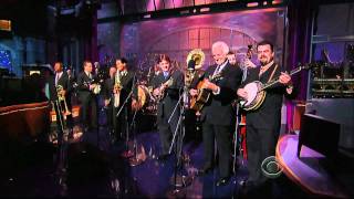 Preservation Hall Jazz Band & The Del McCoury Band 'I'll Fly Away' on Letterman