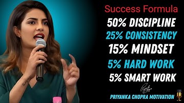 This Is the Formula That Separates Winners from Everyone Else | Priyanka Chopra Motivational Speech