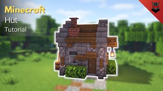 Minecraft: How to Build a Medieval Hut | Medieval Starter House (Tutorial)