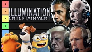 US Presidents Make a Tier List | Illumination Movies | (AI Voice Meme)