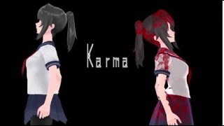 {Yandere Simulator MMD} Karma