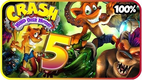 Crash: Mind Over Mutant Walkthrough Part 5 (X360) 100% The JunkYard + Crunch Boss