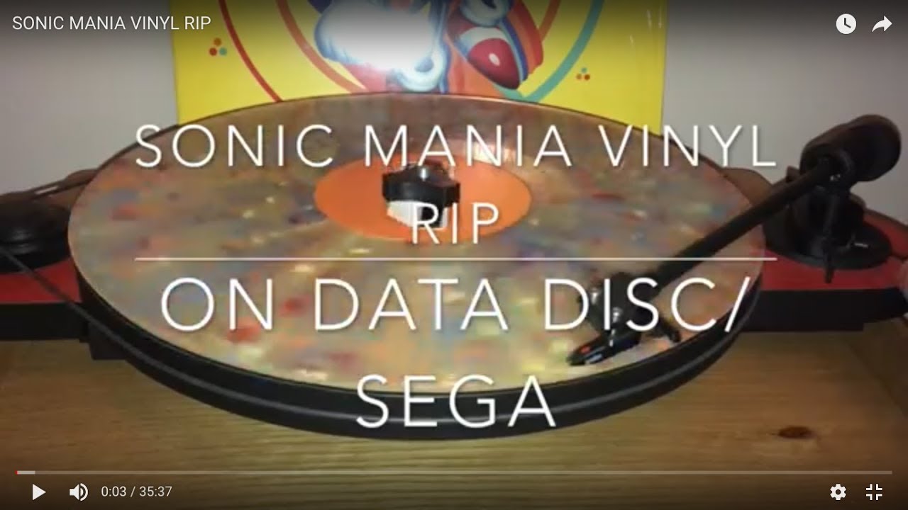 SONIC MANIA – DATA DISCS