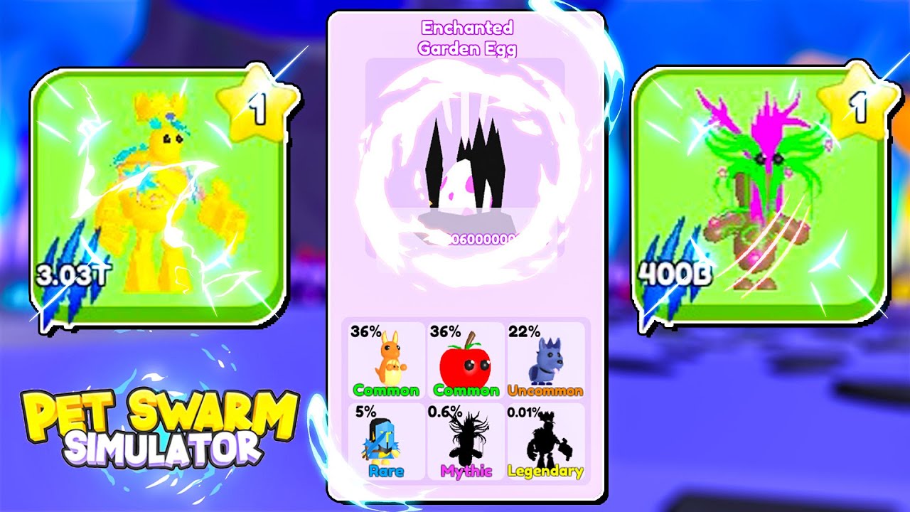 Pet Swarm Simulator 🥳 تحديث الجزيرة الجديدة واشتريت جيم باس بيضة الحظ