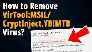 VirTool:MSIL/CryptInject.YB!MTB Threat!