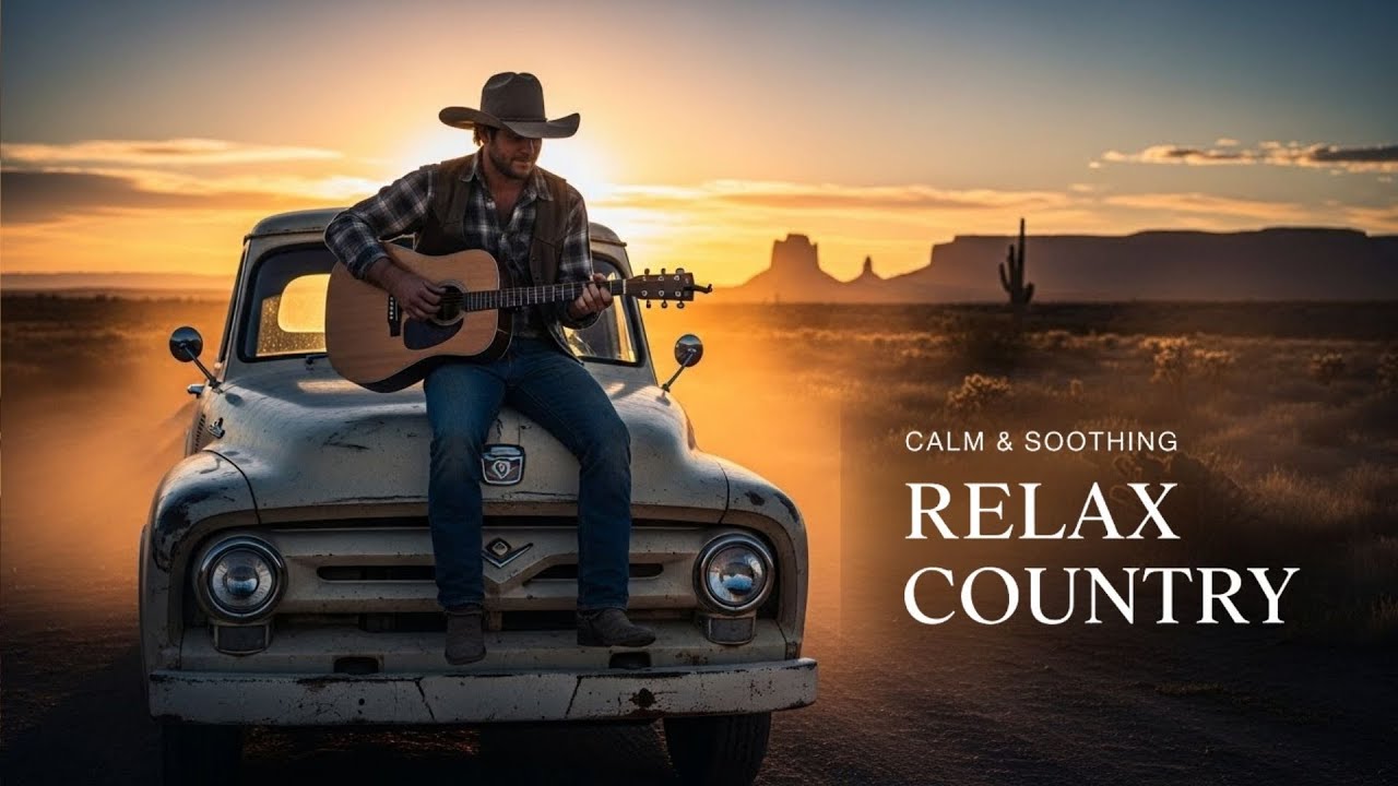 🎵Relaxing Country Music |🎧 Calm Country Playlist for Work, Study & Coffee