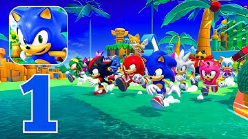 Sonic Rumble - Gameplay Walkthrough Part 1 - Intro & Tutorial (iOS, Android)