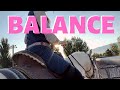HOW TO STAY BALANCED IN THE SADDLE! (Barrel Racing)