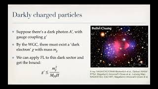 Georges Obied (Harvard): Inflation and light Dark Matter constraints from the Swampland