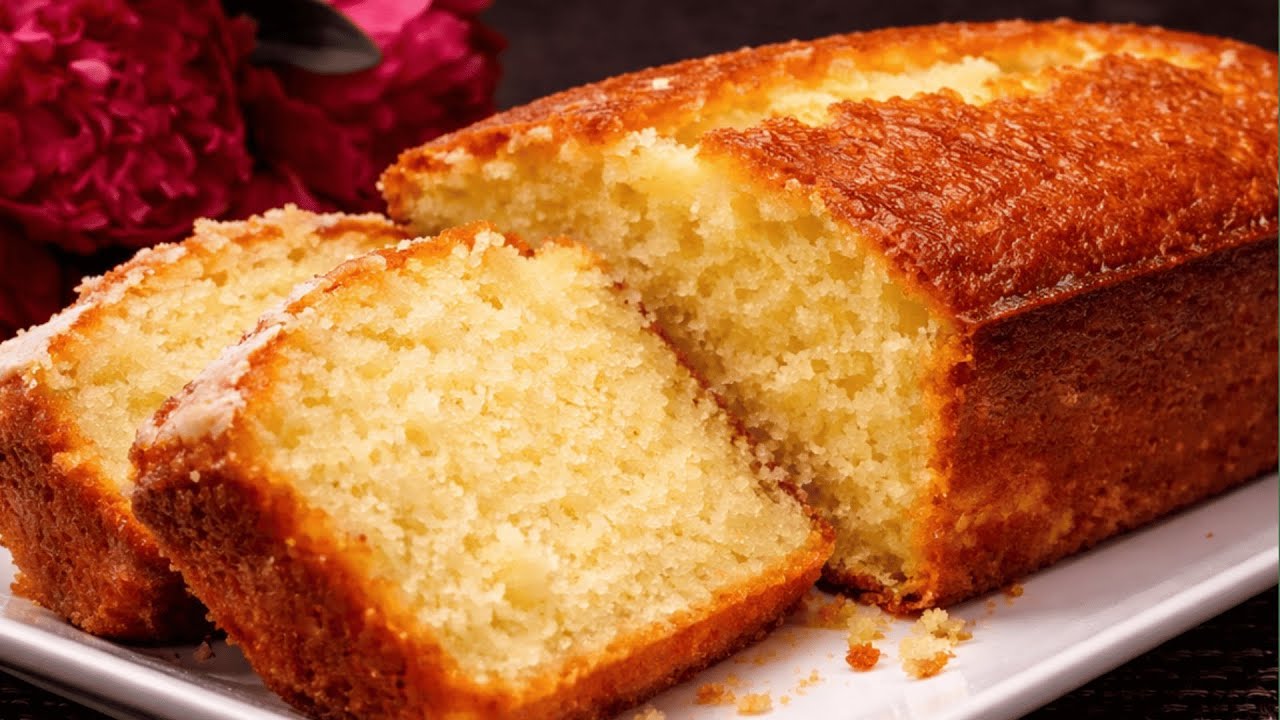 🍋 Бабушкин лимонный пирог всего с 1 яйцом за 5 минут — тает во рту