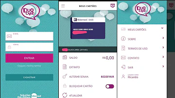 Como desbloquear o cartão Duo Card?