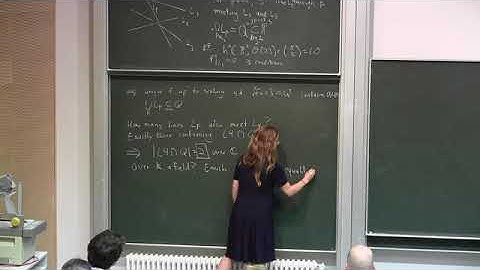 Kirsten Wickelgren - Some results in A^1-enumerative geometry