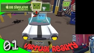 Let's play - job simulator auto mechanics #01 gameplay] [htc vive]
[virtual reality]