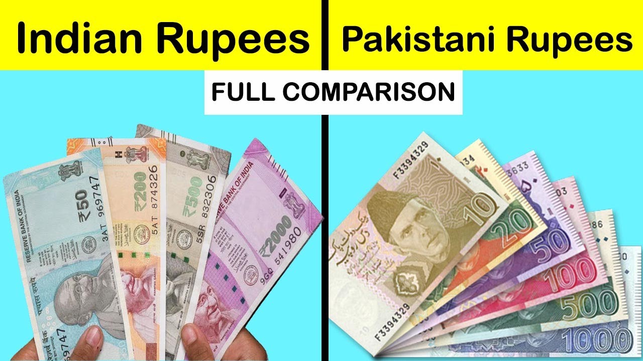 Indian rupee vs Pakistani rupee Full Comparison in Hindi | Indian ...