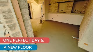 #46 One perfect day and a new floor | abandoned farmhouse renovation PiedMont | Italy by Bartholome 5,371 views 4 months ago 33 minutes