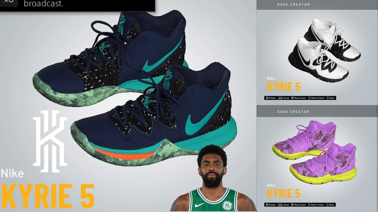 custom kyrie 5 2k20