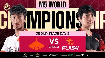 (FIL) M5 Group Stage Day 2 | BG vs FL | Game 3