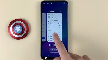 Padlock icon in Recent Task Manager on Realme C15 Android 11