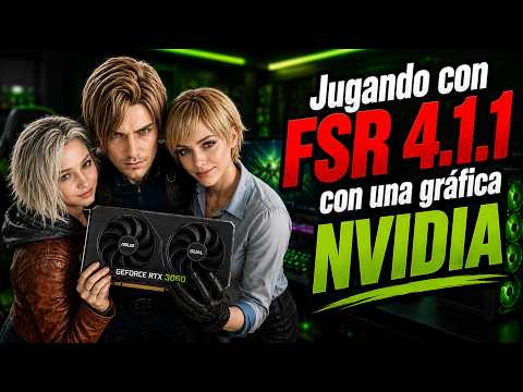 ✅Jugando con FSR 4.1.1 + AMD Multi Frame Generation x 6 en Gráfica RTX 3060 ✅