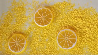 Lemon Pie Filling 🍋🥧 Jiggly Slime Making ASMR | Satisfying | Relaxing | Calming | NO TALKING |
