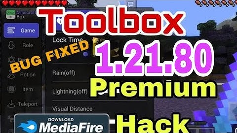 MCPE Toolbox 1.21.80 | New UPDATE 32-Bit HACK - (New FEATURES UNLOCKED!