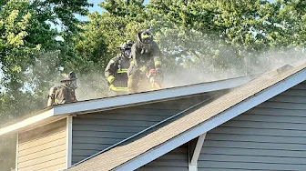 Indianapolis - WORKING RESIDENCE FIRE (GoPro)