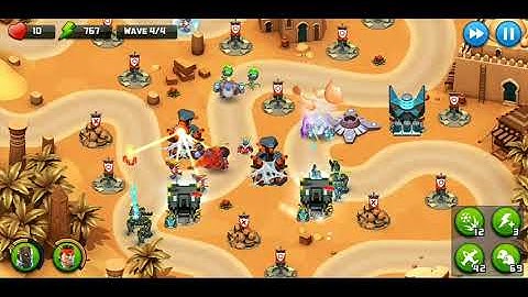 Alien Creeps TD : Class F Rogue : Hard Mode | win Cache of Rewards