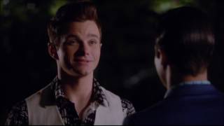 Glee  Kurt and Blaine kiss 6x07