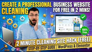 How to Create a Cleaning Services Website for FREE (WordPress Tutorial)