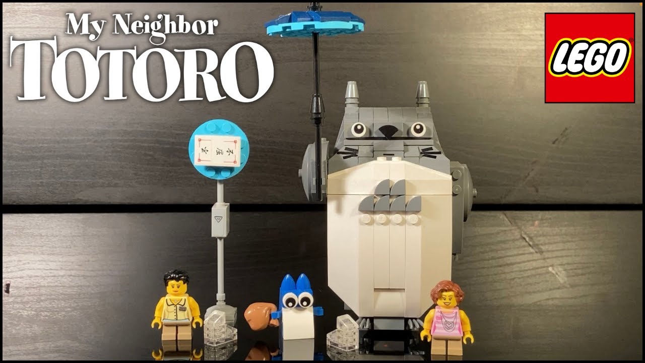 underkjole Skriv email Guinness LEGO My Neighbor Totoro MOC- Studio Ghibli - YouTube