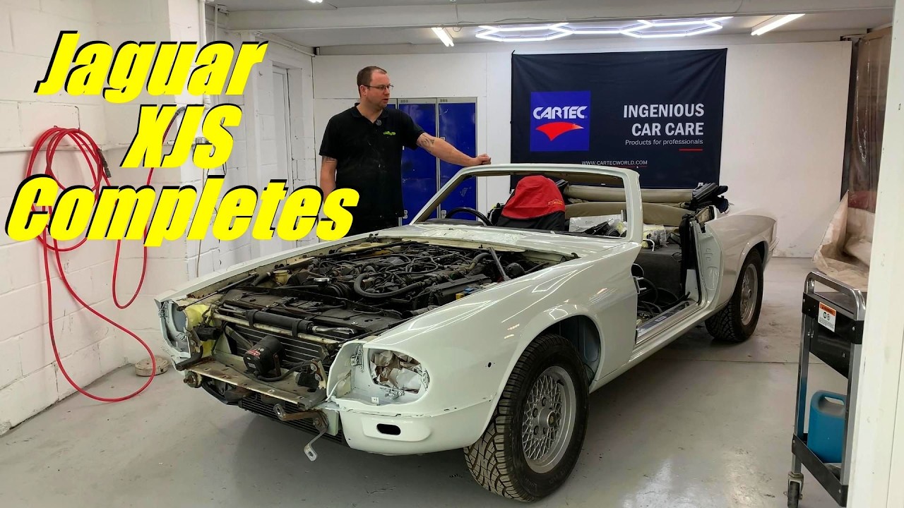 Готовы к лету? Jaguar XJS V12 с механической коробкой передач в сборе!