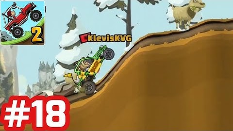 Hill Cimb Racing 2 - Gameplay Walkthrough - Part 18 Climbing The Highest Mountain (iOS/Android)