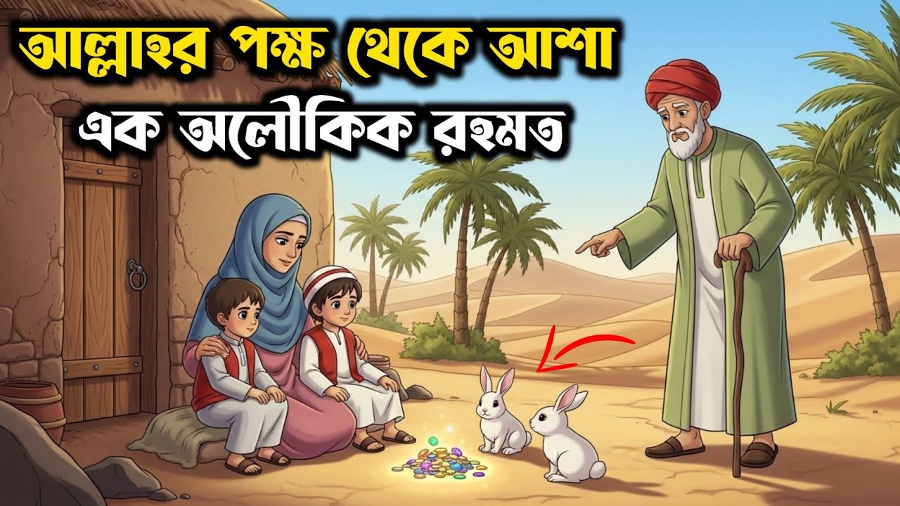 অভাবের সংসারে আল্লাহর পক্ষ থেকে আসা এক অলৌকিক রহমত। #islamicvideo #ইসলামিক_ভিডিও
