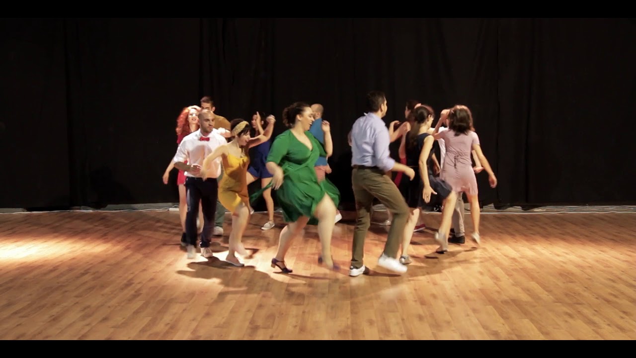 Rhythm Hoppers Graduation Swing Party 2019 - Authentic Jazz routine 1